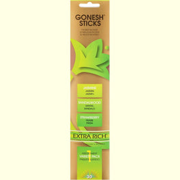 Gonesh Stick Extra Rich Variety 1 20 Piece